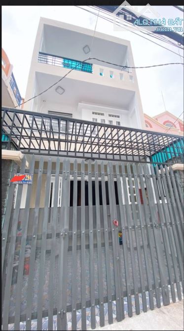 Bán nhà 3 tầng 66m² đường 6m có lề đường số 59 p14 gò vấp giá 7ty95 - 1