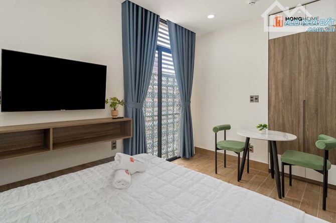 Cho thuê căn hộ dịch vụ quận Bình Thạnh full nội thất có bancol - 1