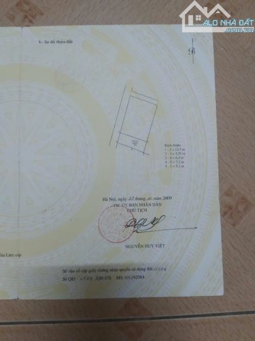 Đất Nguyễn Quý Trị - Đường Ô Tô – Kinh doanh sầm uất – 70m2 – 6.35 tỷ - 1