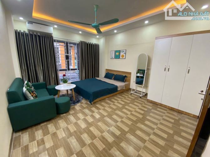 Cho thuê nhà kđt Đền Lừ - Hoàng Mai ,DT 35m2 x5 thông sàn ô tô 14tr - 1