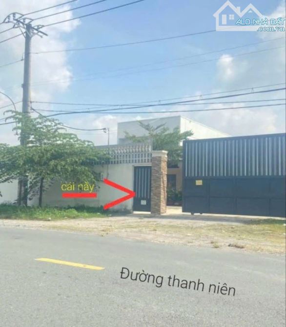 BÁN LÔ ĐẤT 4.638M MẶT TIỀN ĐƯỜNG THANH NIÊN – TẶNG XƯỞNG - 1