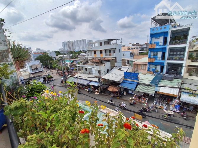 NHÀ BÁN MẶT TIỀN Q8 - BÙI MINH TRỰC P5 - CHỢ SÁNG - 4 x 23.5 - 4 TẦNG BTCT. - 12