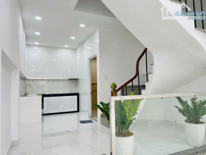 NHÀ LÊ VĂN THỌ P14 GÒ VẤP 64M2 4 TẦNG GIÁ 5,8 TỶ GẦN THCS NGUYỄN DU - 13