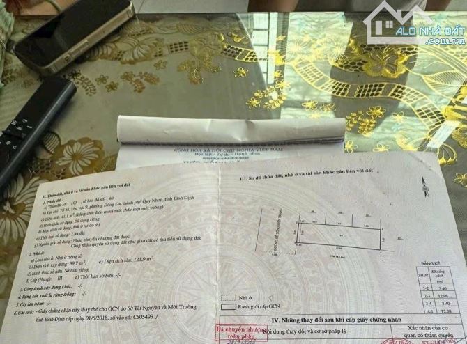 Bán nhà 3 mê đường Hoàng Tích Trí gần đường Hoàng Minh Thảo 41m2 - 1