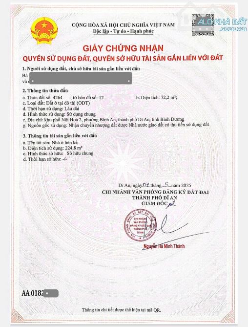 7,6Tỷ TL🔥Bán nhà Hoàn Công 72,2m2 gần làng đại học quốc gia Tp.HCM, p.Bình An, Tp.Dĩ An - 20