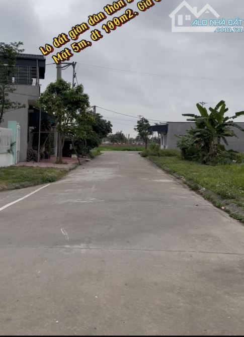 Siêu phẩm đất thổ cư trung tâm Văn Tố – 100m², ô tô tránh, vỉa hè rộng – Gần đường 391 - 2