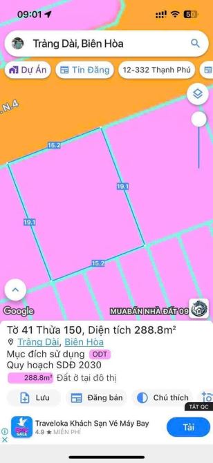 Bán biệt thự 1 trệt 2 lầu sổ riêng thổ cư p. Trảng Dài - 2