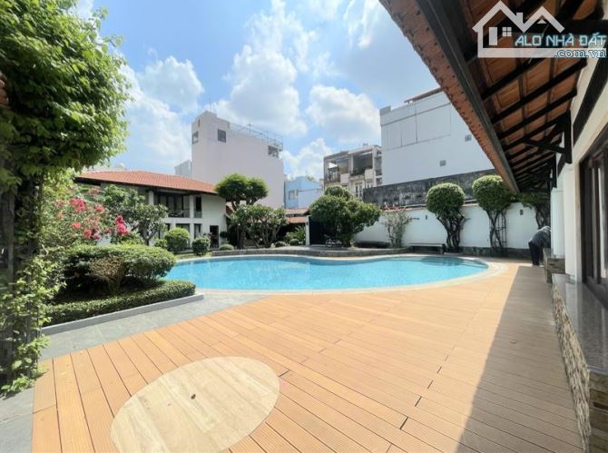 Bán 320m2 Siêu Biệt Thự Hồ Bơi độc nhất khu bàn cờ TT Gò Vấp giáp Bình Thạnh 34TỷTL - 2