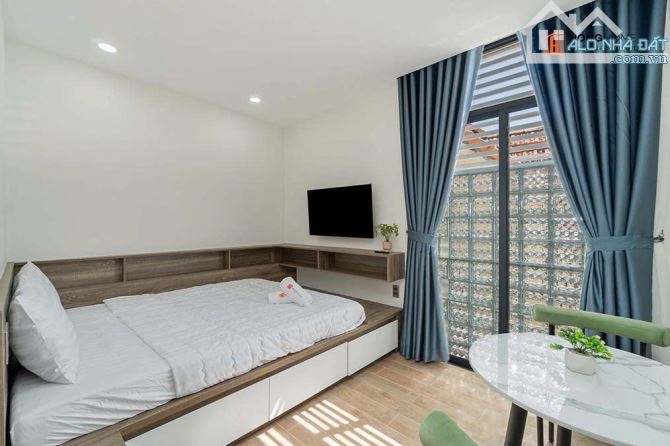 Cho thuê căn hộ dịch vụ quận Bình Thạnh full nội thất có bancol - 2