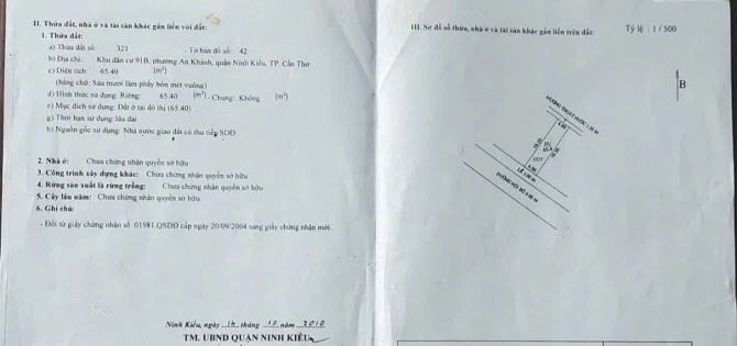 Bán Nền Đường B2 Kdc 91b Cách Nguyễn Hiền 80m, P.An Khánh, Q.Ninh Kiều, Tp Cần Thơ - 2