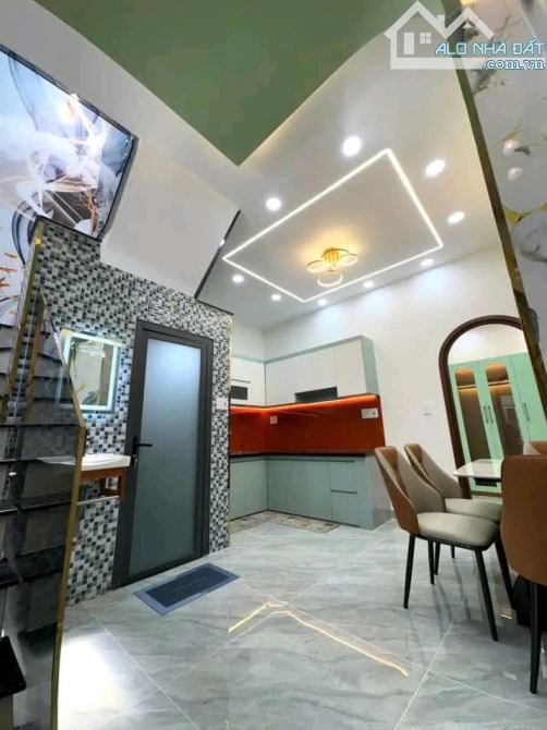 🏠LÊ TRỌNG TẤN(GẦN TRƯỜNG ĐẠI HỌC CÔNG THƯƠNG)_TÂN PHÚ.  NHÀ MỚI ĐẸP, FULL NỘI THẤT _4 X 1 - 3