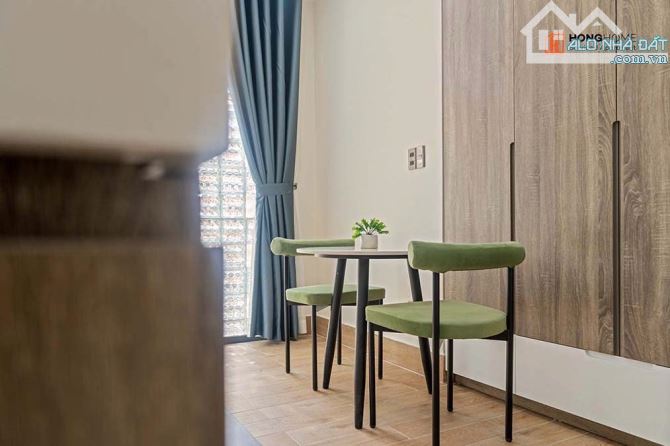 Cho thuê căn hộ dịch vụ quận Bình Thạnh full nội thất có bancol - 3