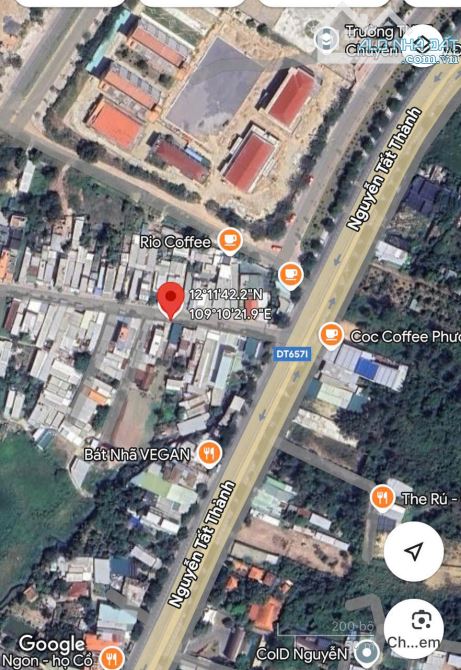 Bán đất mặt tiền Lư Giang Xã Phước Đồng 141.7m2 cách Nguyễn Tất Thành chỉ 50m - 3