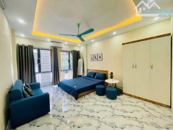 Cho thuê nhà kđt Đền Lừ - Hoàng Mai ,DT 35m2 x5 thông sàn ô tô 14tr - 3