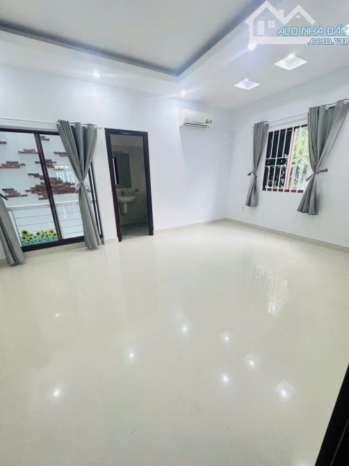 115m2(5m5x21m vuông vức) nhà 4 tầng ngay Lê Văn Thọ đường nhựa 6m 1 trục 6PN gần công viên - 3