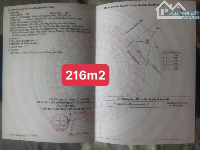 Bán 3 lô liền kề đường B thôn 3 Cư Ebur - 4