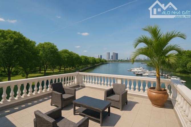 [BIỆT THỰ 3 MẶT TIỀN, VIEW TRỰC SÔNG] SÀI GÒN, THIẾT KẾ HIỆN ĐẠI, VỊ TRÍ ĐỘC TÔN, KHU VIP - 4