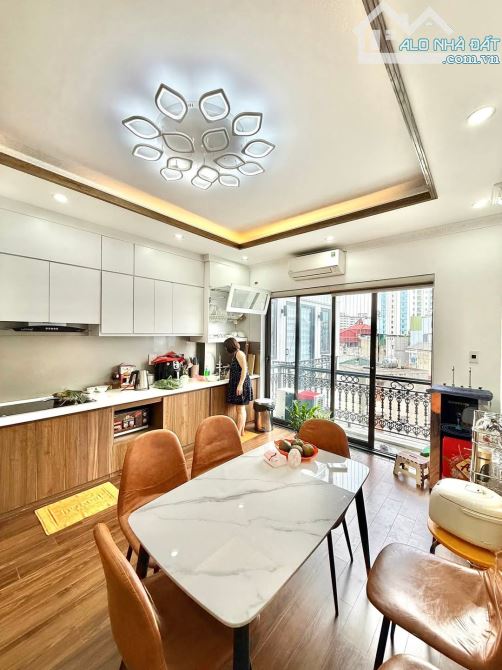 BÁN NHÀ LĨNH NAM - HOÀNG MAI - GARA Ô TÔ FUL NỘI THẤT - THANG MÁY - 66M X 6 TẦNG - MT 4.1M - 5
