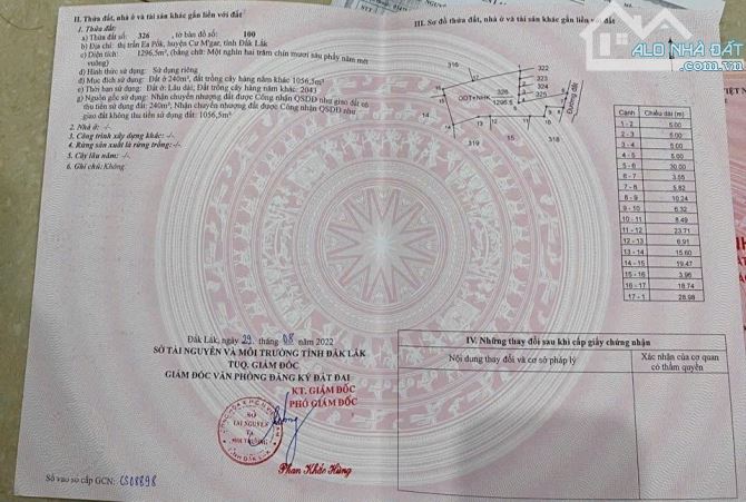 1.3 sào đất thổ cư tại thị trấn Ea Pôk Cư Mgar - 5