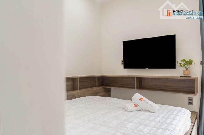 Cho thuê căn hộ dịch vụ quận Bình Thạnh full nội thất có bancol - 6