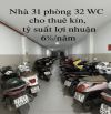 NƠ TRANG LONG - CHDV 150m2 GỒM 31 PHÒNG CHO THUÊ KÍN - DÒNG TIỀN 1.3 TỶ/NĂM - GIÁ 22T
