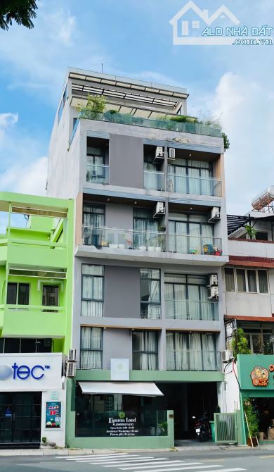 Bán nhà 8m x 16m 6 tầng 2 MT Trần Quý Khoách Quận 1
