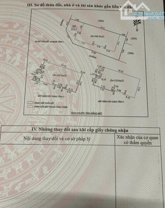 Biệt thự xây thô, Căn Góc 2 mặt tiền Siêu đẹp 223m2