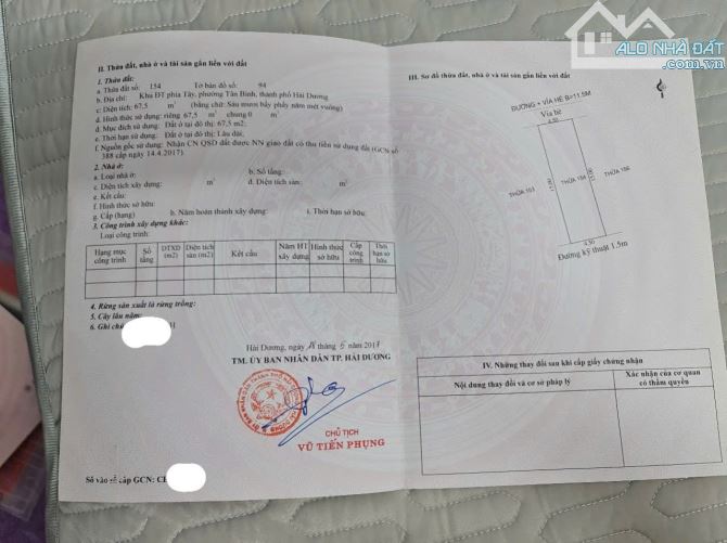 Bán lô đất đẹp thoáng nhiều tiện ích mặt phố đặng thai mai, tp hải dương