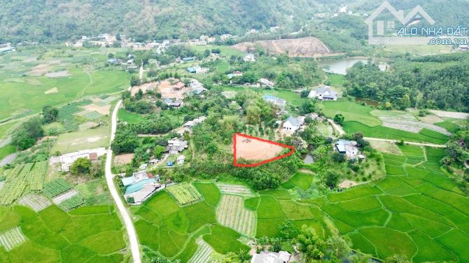 1445m Có 100m Đất Ở - View Cánh Đồng Siêu Đẹp - Đất Cao Thoáng - Cách Tỉnh Lộ 448 Có 500m