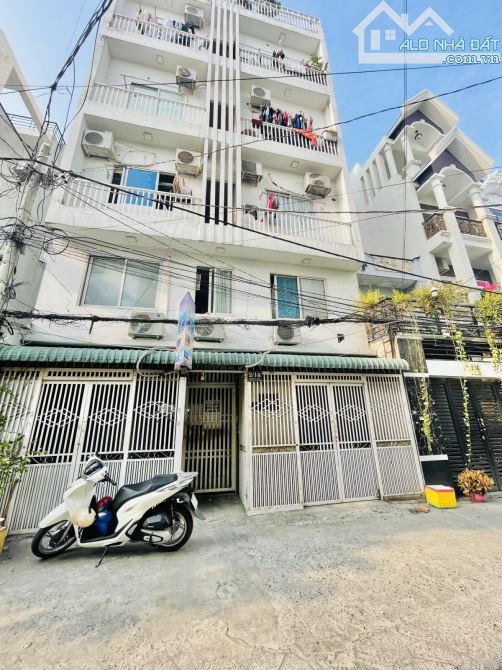 BÁN CHDV TÂN PHÚ DÒNG TIỀN ỔN ĐỊNH 120TR/THÁNG- 6TẦNG CÓ THANG MÁY- 8x10M- HẺM 8M- 20,5 TỶ