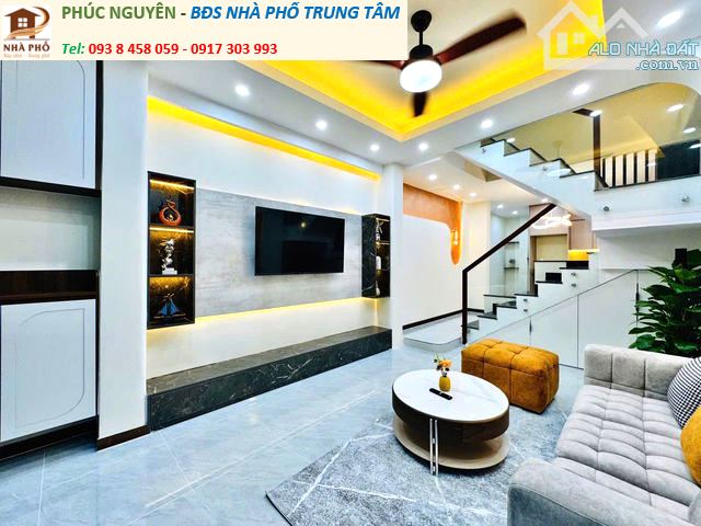 🔥 BÁN NHÀ BÌNH THẠNH HẺM XÔ VIẾT NGHỆ TĨNH P. 25, DT 4X10.5 VUÔNG, Giá 6.78 Tỷ 🔥
