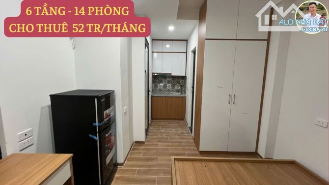 CCMN 6 Tầng - 14 Phòng Khép Kín - DÒNG TIỀN KHỦNG 52 Triệu/Tháng - Trung Tâm Đống Đa