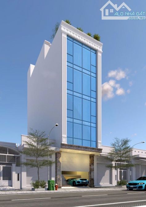 🏢TOÀ VĂN PHÒNG 9 TẦNG MẶT PHỐ NGUYỄN NGỌC NẠI - ĐẸP NHẤT PHỐ - VỈA HÈ KINH DOANH SẦM UẤT