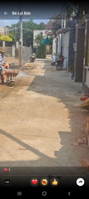 Bán Nhà 1 trệt 1 lầu 5 x 14m SH thổ cư giá 2 tỷ 650tr. Bùi Hữi Nghĩa, Tân Vạn, Biên Hòa, Đ