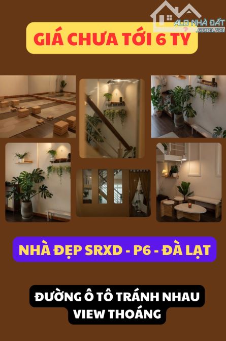 NHÀ ĐẸP ĐƯỜNG Ô TÔ GIÁ TỐT, KIM ĐỒNG, P6, ĐÀ LẠT