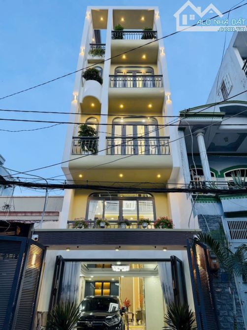 Siêu phẩm thang máy hẻm 6m thông lê Văn Thọ phường 14 Gò Vấp