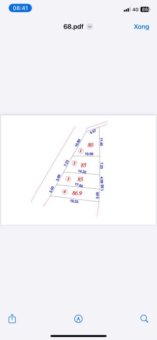 ĐẤT ĐẸP ĐƯỜNG RỘNG GIÁ ĐẦU TƯ 85M2 DƯỢC HẠ GIÁ 35TR/1M2