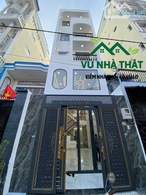 Siêu Phẩm 5 Tầng Có Thang Máy – Ngay Ngã Tư 4 Xã – Hẻm Xe Tải Thông – Chỉ Nhỉnh 8 Tỷ TL
