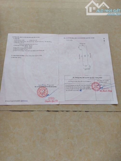 96m2 đất TDP 6 An Dương ngay trung tâm Quận An Dương.