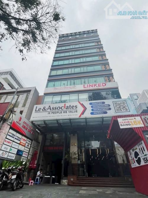 TÒA VĂN PHÒNG 9 TẦNG , THANG MÁY , VIEWW HỒ - CÔNG VIÊN . DÒNG TIỀN 250TR/THÁNG