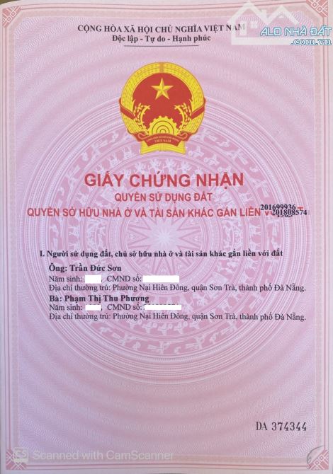 Nhà 3 Tầng mặt tiền Sông Hàn - đường Chương Dương, 100m2, giá 18.9 tỷ TL