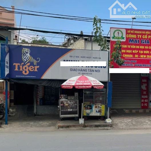 CHo thuê nhà mặt tiền đường số 7 khu Tên lửa sầm uất 6x21m trống suốt
