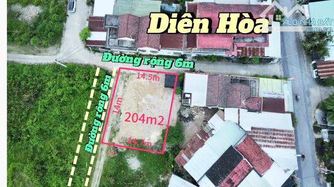 LÔ ĐẤT THỔ CƯ 2 MẶT TIỀN ĐẸP NHẤT DIÊN HOÀ - DIÊN KHÁNH NGAY CẠNH TRUNG TÂM UỶ BAN XÃ