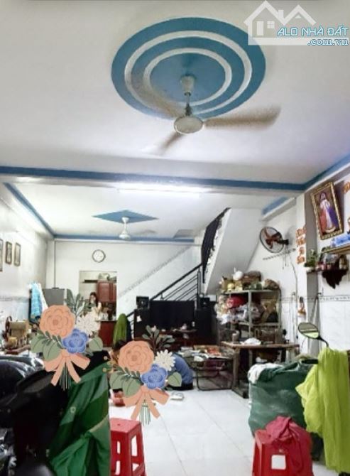 NHÀ 2TẦNG BTCT TÂN CHÁNH HIỆP Q12.63M2.NGANG 5M NỞ HẬU ĐẸP - 1