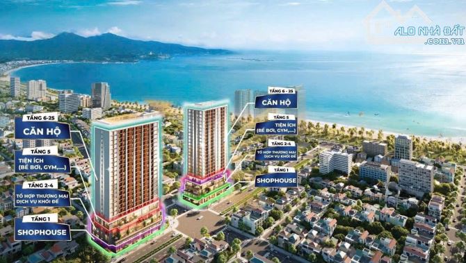 Căn hộ nghĩ dưỡng Sun Costa, cách biển Mỹ Khê chỉ 200m, booking sớm chiết khấu thêm 1% - 1