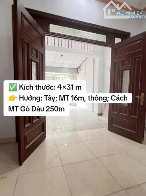 Bán nhà mặt tiền Cầu Xéo, 4×31 m, Tân Phú, giá 18 tỷ. - 1
