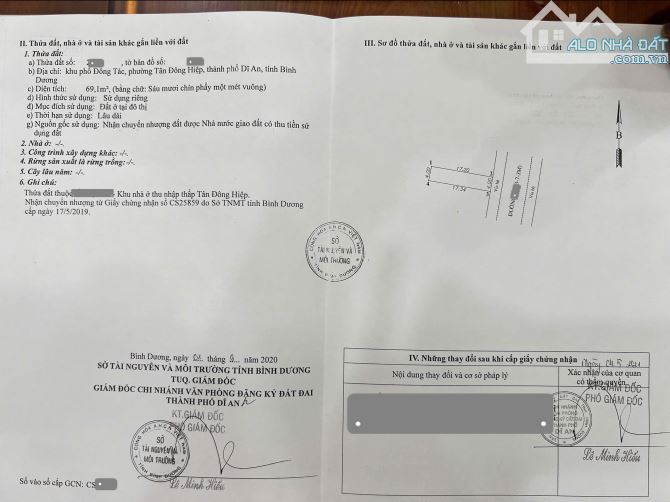 Bán nhà 1T2L 4x17.5m, đường D1 KDC Lê Phong 1 p.Tân Đông Hiệp - 1