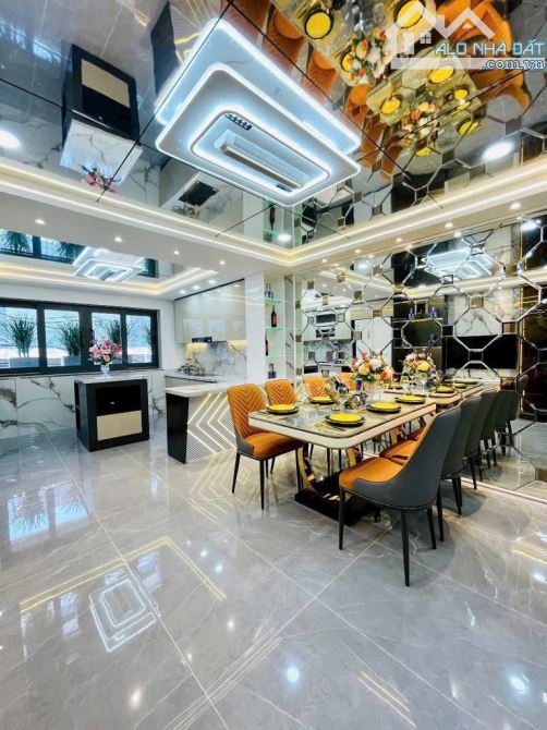 Siêu phẩm 6 TẦNG – MẶT TIỀN Trước nhà 12M THÔNG – FULL Nội thất SỊN SANG – GẦN CV LÀNG HOA - 1
