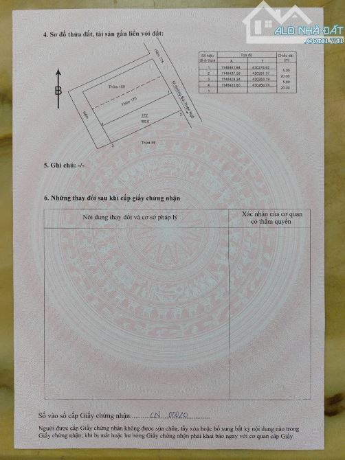 3.75 TỶ, QUÁ RẺ CHO LÔ ĐẤT 100M2, HẺM OTO TRUNG TÂM P10, TPVT - 1