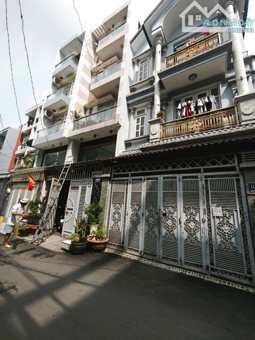 Nhà 4 tầng Quang Trung 103m2( 8m5x13) đường xe hơi 6m Thông doanh thu 600tr/năm chỉ 12 tỷ - 1